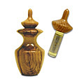 Hand-crafted Myrtlewood Oilholder w 1/4 oz Ketubah Oil