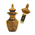 Hand-crafted Myrtlewood Oilholder w/ 1/4 oz Frankincense & Myrrh Oil