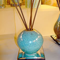 MINI - Designer Turquoise Round Aroma Diffuser