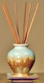 MINI - Designer Turquoise & Brown Aroma Diffuser on Mirror Base