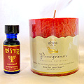 Pomegranate 3x3 Candle & Oil Gift Set