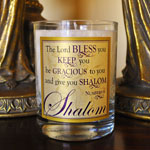 Illuminated Word Candle-