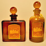 8 oz Henna Oil w/Amber Decanter