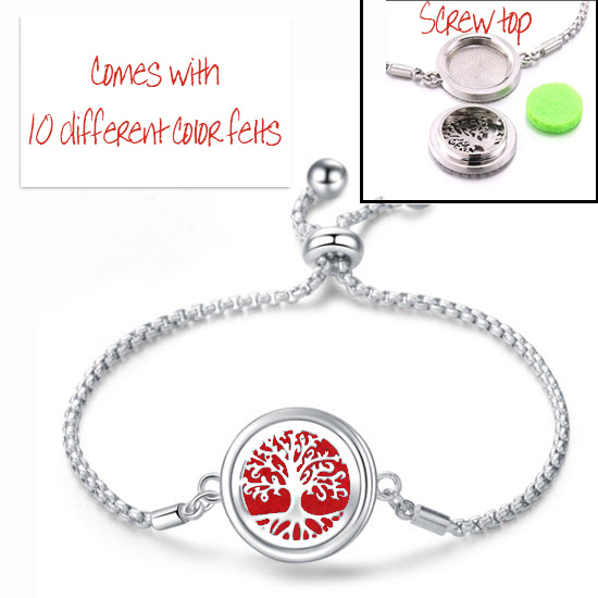 DIFFUSER BRACELET - ROOTED TREE OF LIFE