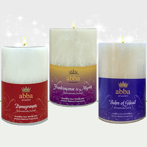 Abba Oil Ltd. - FRANKINCENSE GLASS CANDLE