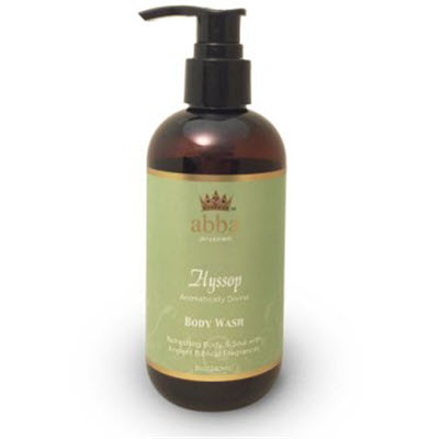 HYSSOP BODY WASH W/ PUMP 8 OZ