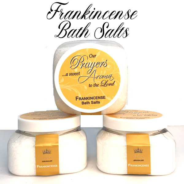 FRANKINCENSE BATH SALTS - 8 OZ