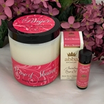 ROSE OF SHARON CANDLE & 1/4 OZ OIL SPECIAL