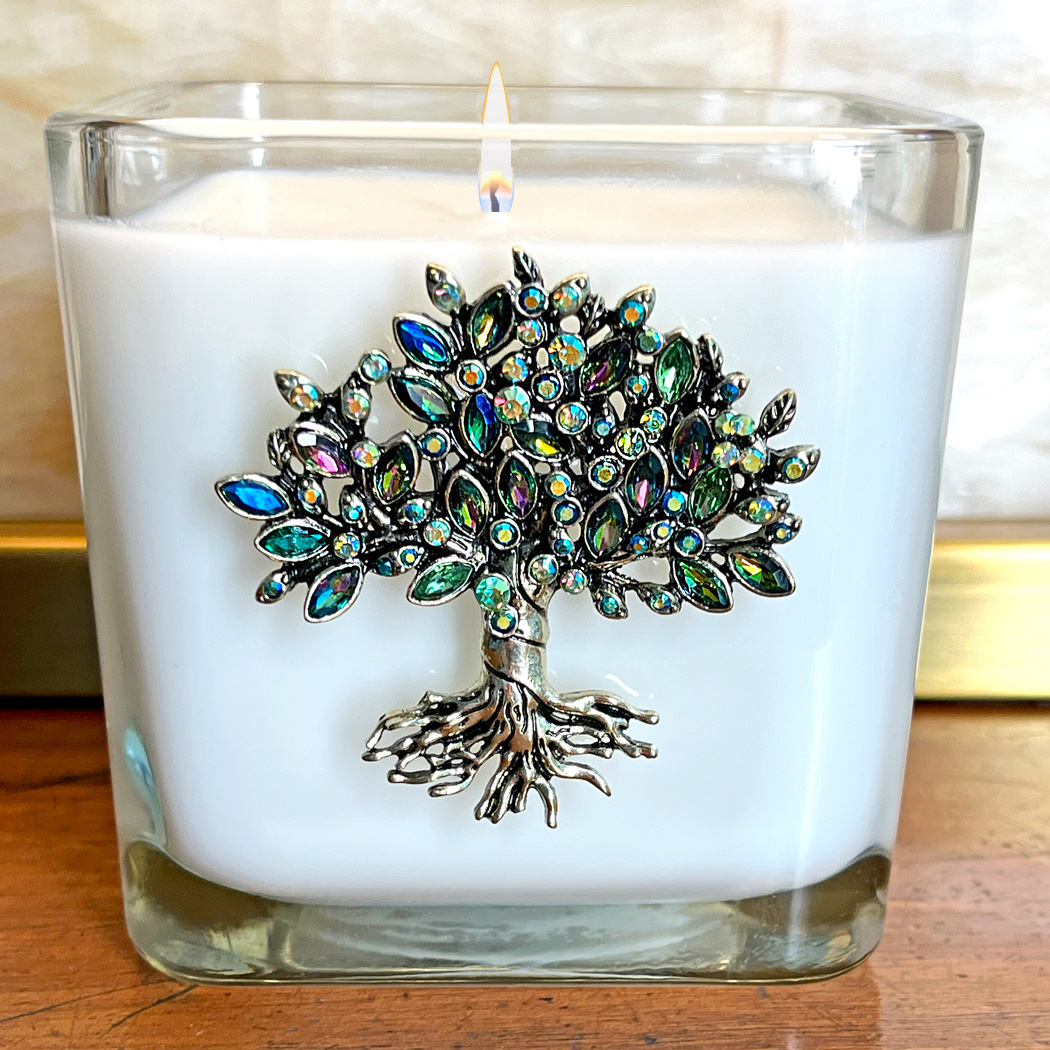 CEDAR/BALSAM - TREE OF LIFE LARGE CANDLE
