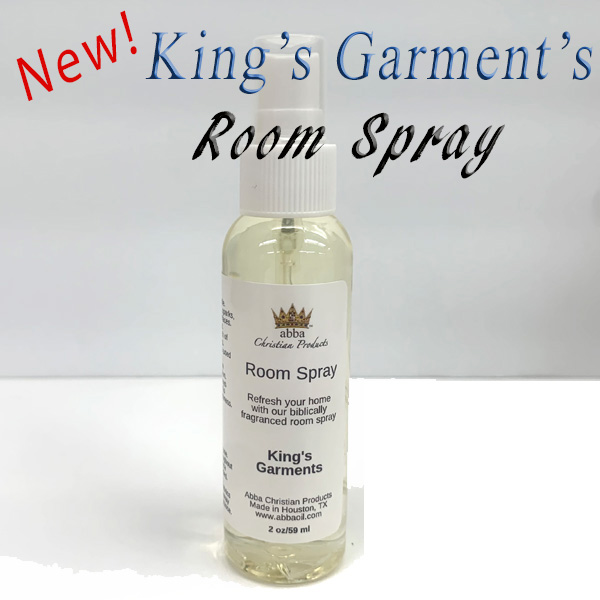 ROOM SPRAY - KING'S GARMENTS 2 oz