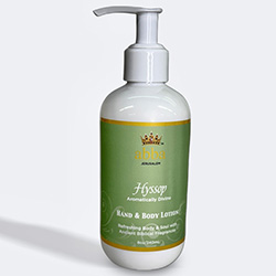 HYSSOP HAND AND  BODY LOTION W/ PUMP 8 OZ
