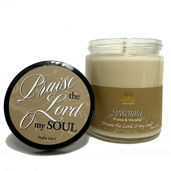 SPIKENARD SCRIPTURE JAR CANDLE