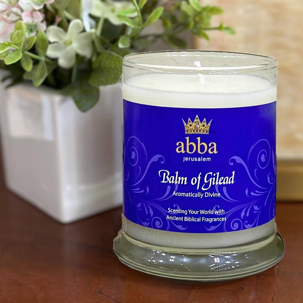 BALM OF GILEAD GLASS CANDLE