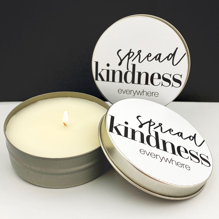 40% OFF! SPREAD KINDNESS / MATCHA MINT - TIN CANDLE