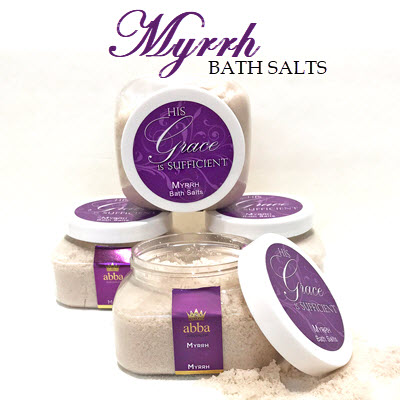 MYRRH BATH SALTS - 8 OZ