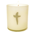 COVENANT GOLD CROSS CANDLE