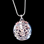 QUEEN ESTHER CROWN PENDANT WITH REMOVABLE SCROLL