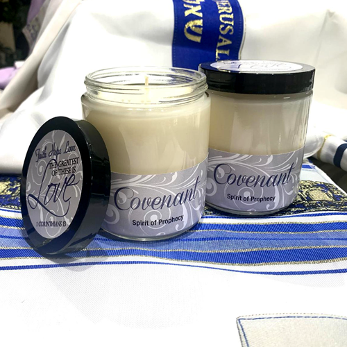 COVENANT SCRIPTURE JAR CANDLE