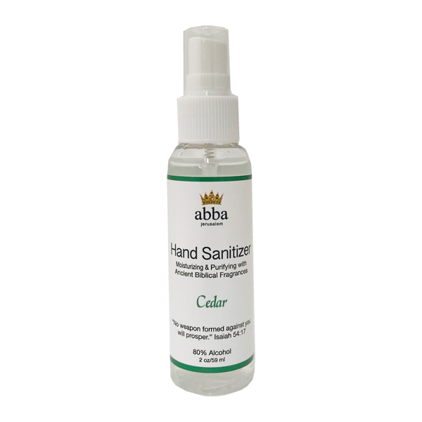 CEDAR HAND SANITIZER, 2 OZ  - FINAL SALE