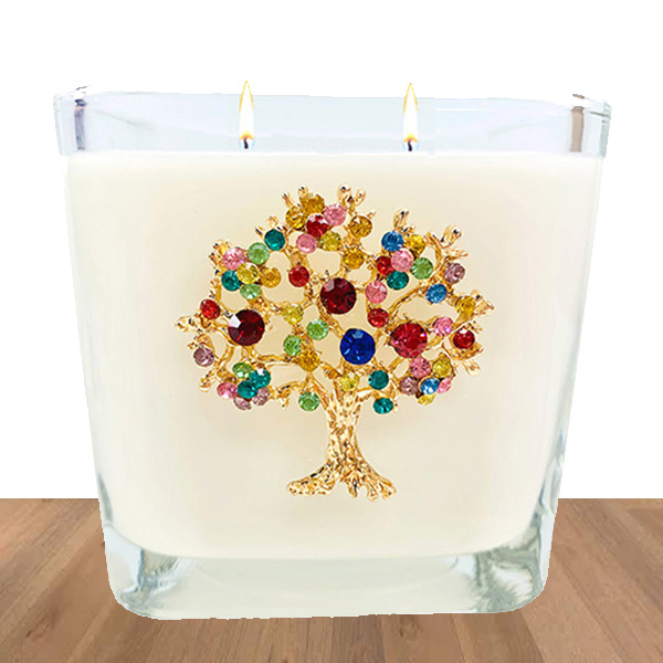 TREE OF LIFE LARGE CANDLE