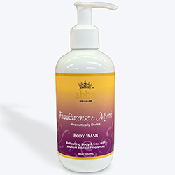 FRANKINCENSE & MYRRH BODY WASH W/ PUMP 8 OZ