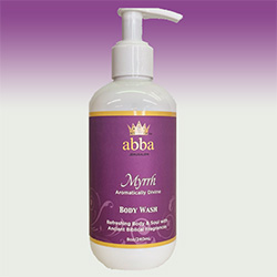 MYRRH BODY WASH W/ PUMP 8 OZ