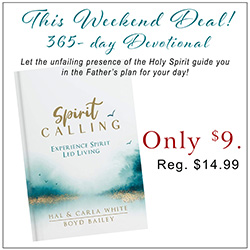 40% OFF - DEVOTIONAL - SPIRIT CALLING BY HAL WHITE, CARLA WHITE & BOYD BAILEY