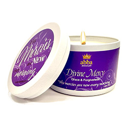 DIVINE MERCY SCRIPTURE TIN "GRACE & FORGIVENESS" - 8 OZ