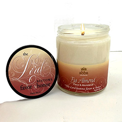 FIG ALMOND SCRIPTURE JAR CANDLE