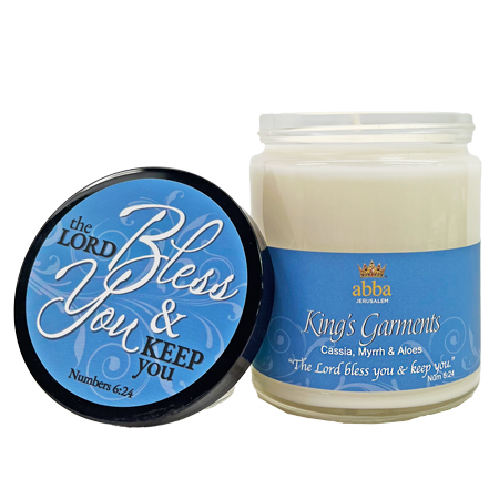 KING'S GARMENTS SCRIPTURE JAR CANDLE