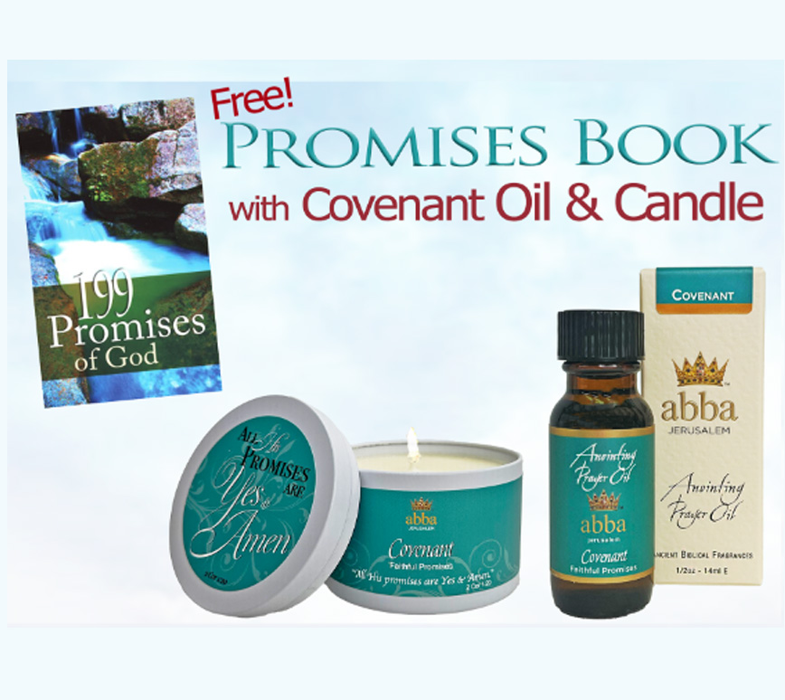 FREE "PROMISE BOOK" WITH CANDLE & OIL BUNDLE