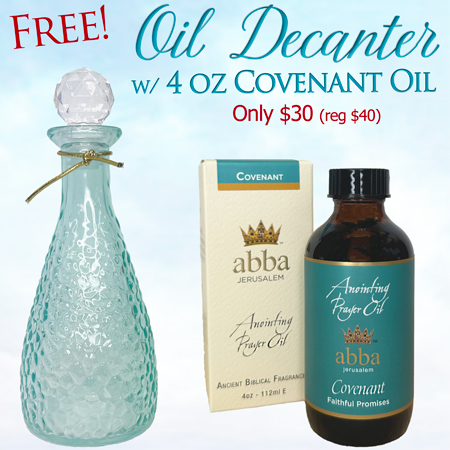 COVENANT OIL - 4 oz w/ FREE DECANTER