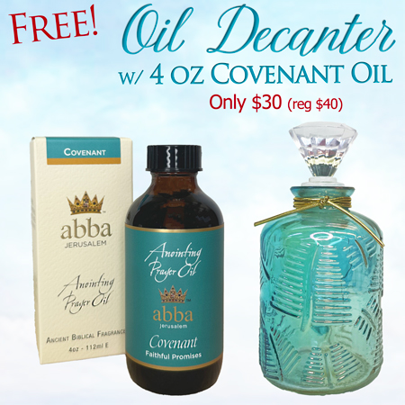 COVENANT OIL - 4 oz w/ FREE IRIDESCENT DECANTER