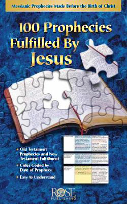 PAMPHLET - 100 PROPHECIES FULFILLED by JESUS