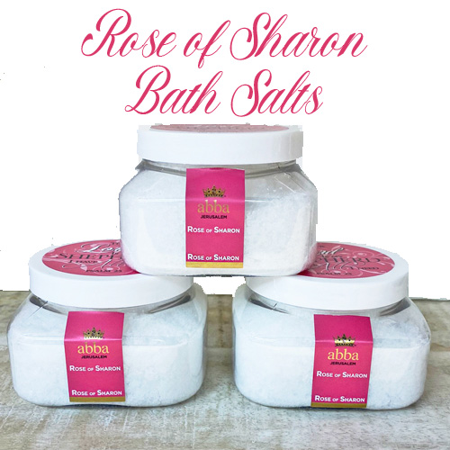 ROSE OF SHARON BATH SALTS - 8 OZ