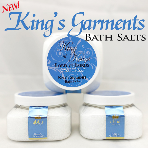 KING'S GARMENTS BATH SALTS - 8 OZ