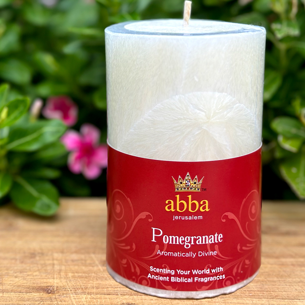 POMEGRANATE PILLAR 4"