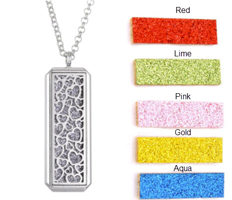 1 FOR $16.99 - FILLED WITH LOVE STAINLESS DIFFUSER PENDANT