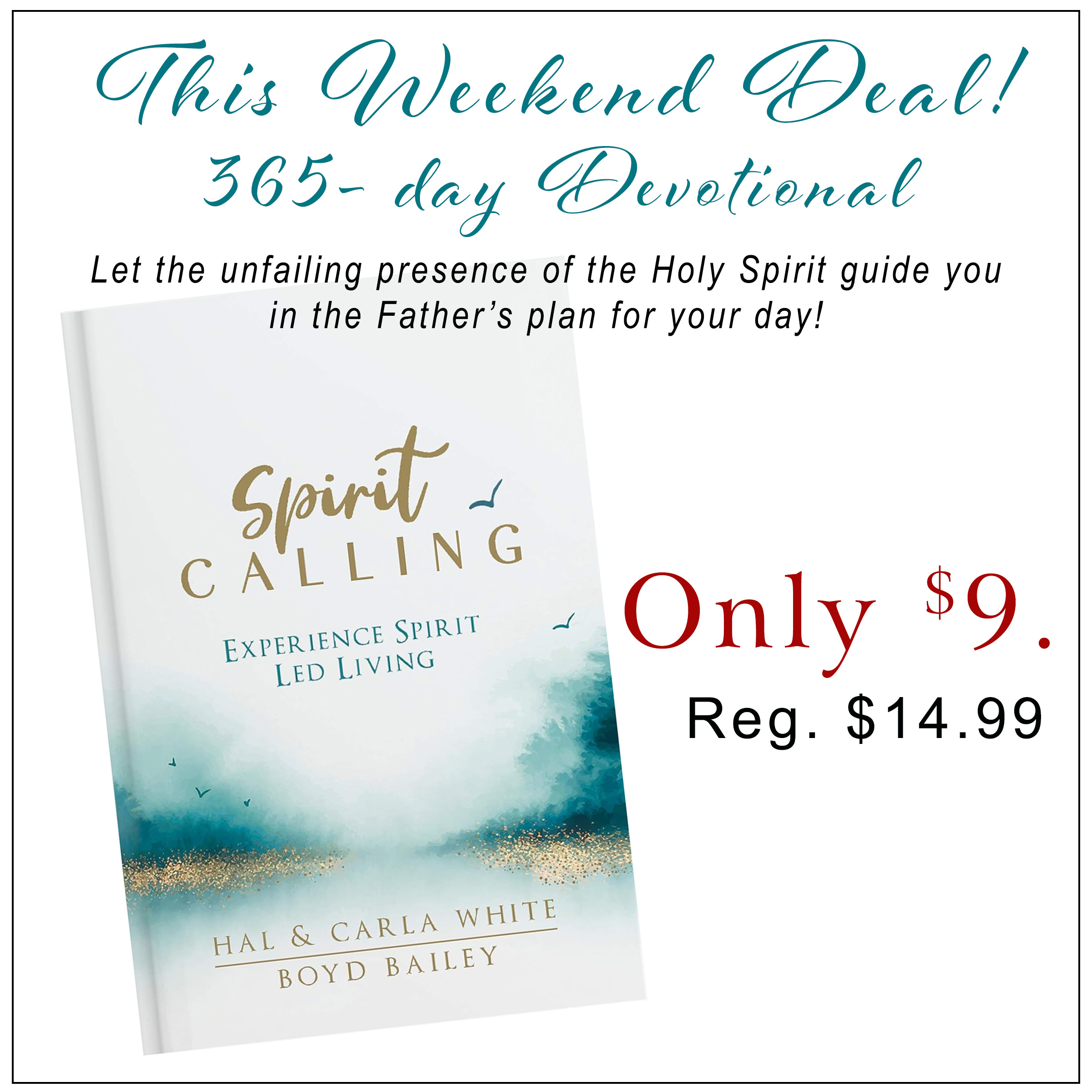 40% OFF - DEVOTIONAL - SPIRIT CALLING BY HAL WHITE, CARLA WHITE & BOYD BAILEY