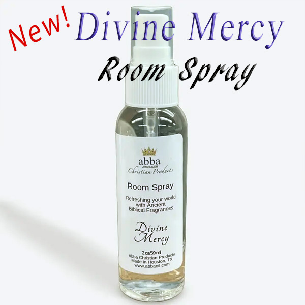 ROOM SPRAY - DIVINE MERCY 2 oz