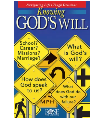 PAMPHLET - KNOWING GOD'S WILL